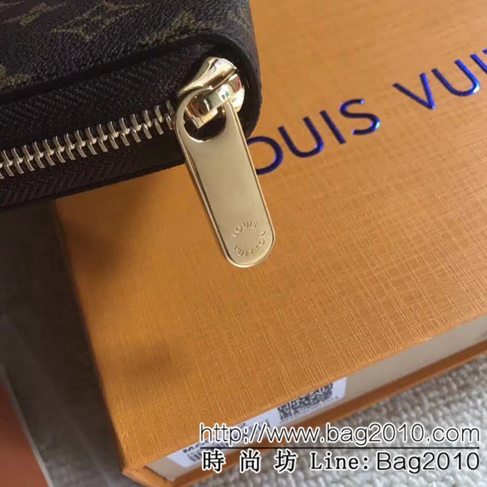 路易威登LV頂級原單 M6002Monogram帆布男士錢夾 ZY1037
